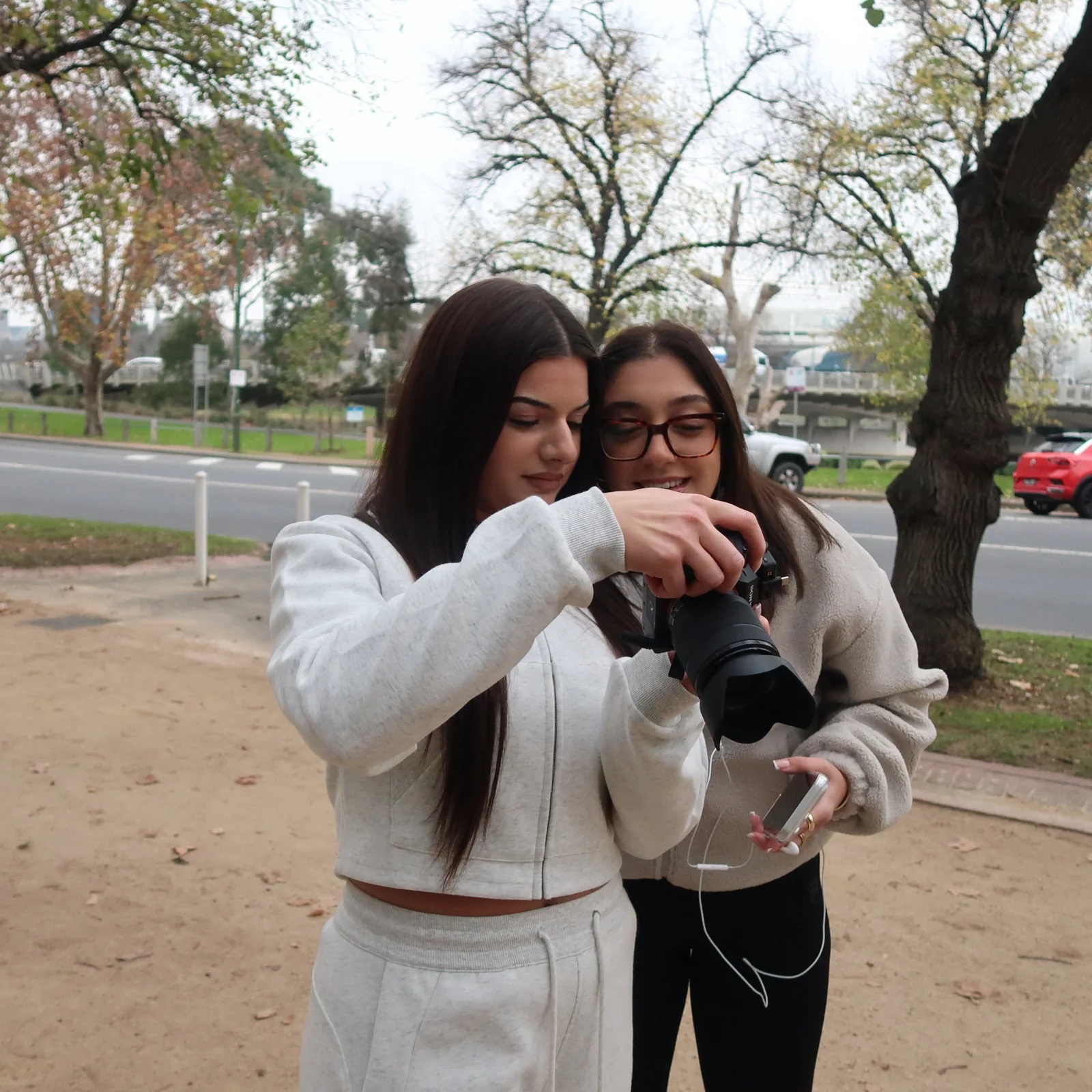 Reviewing shots on camera